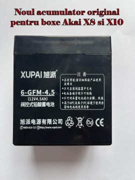 Baterie originala ,acumulator Boxa Akai X10 si X8
